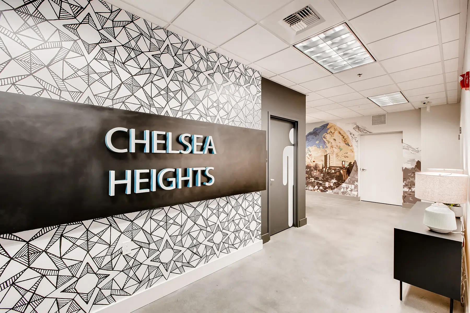 Chelsea Heights apartments lobby